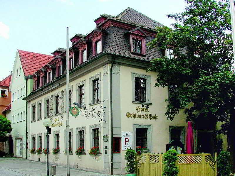 Hotel Schwan Und Post Business Quarters Bad Neustadt an der Saale Exteriér fotografie